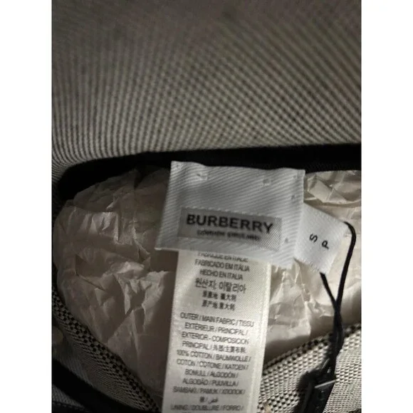Burberry Ladies Logo-Print Fisherman Bucket Hat NWT Retail $770 - Picture 6 of 6